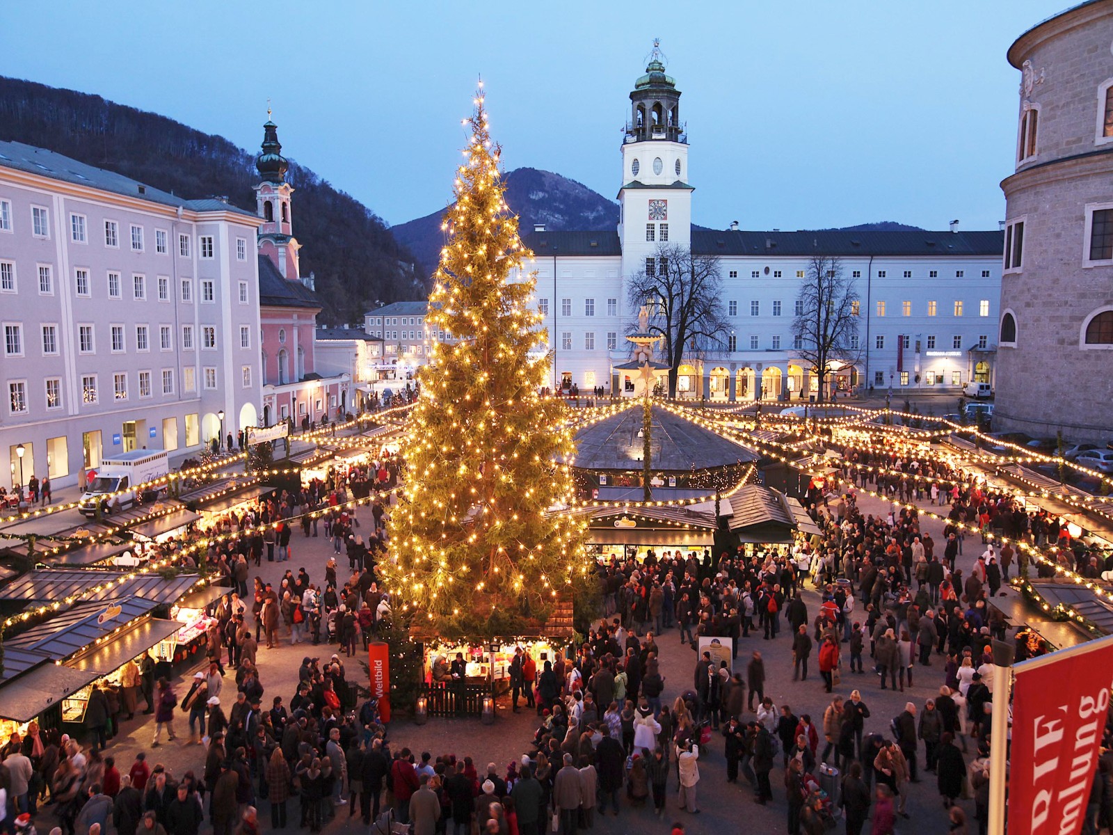 Natale In Austria.Salisburgo Mercatini Di Natale Salzburg Austria Dlt Travel