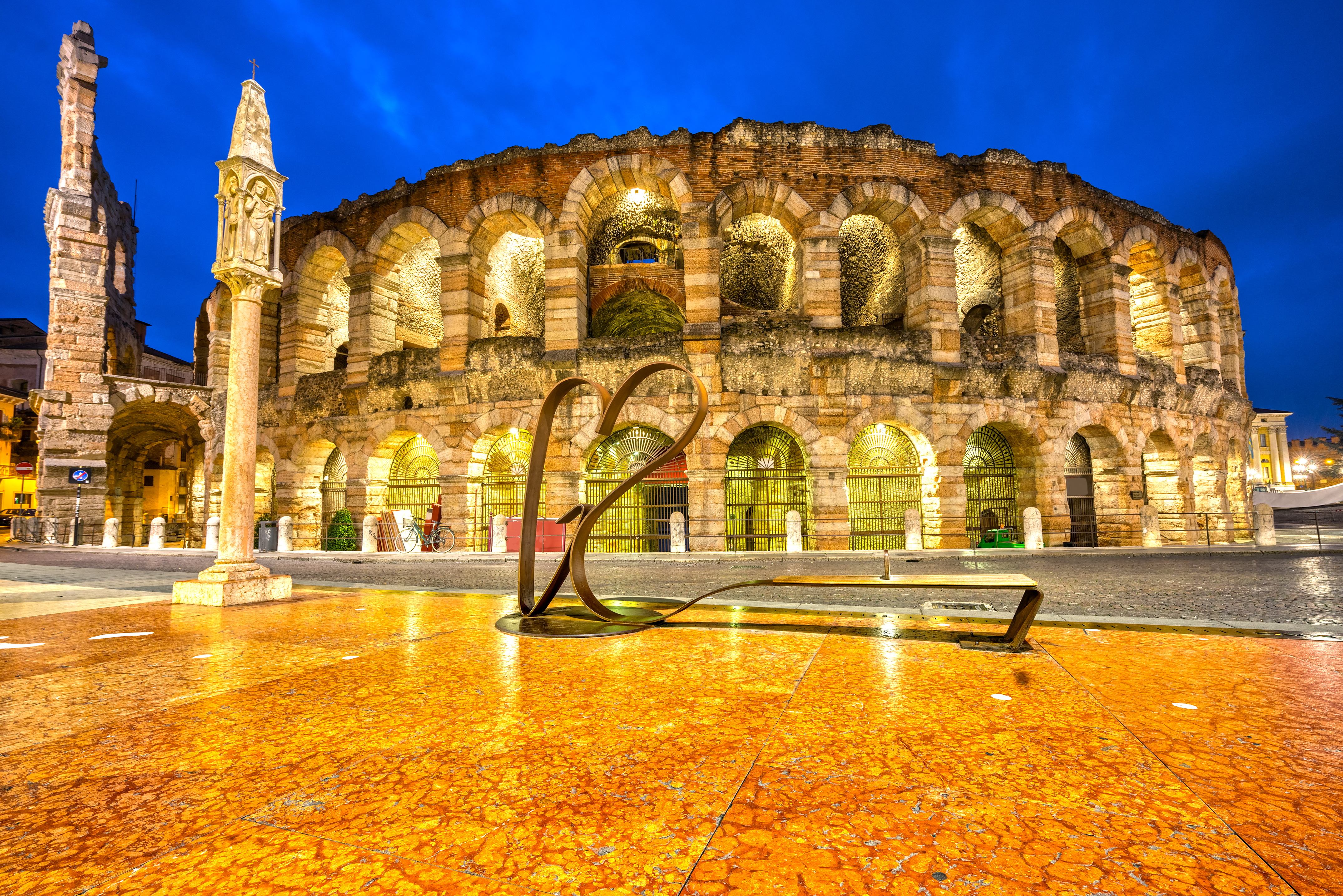 Arena verona. Амфитеатр в Вероне.
